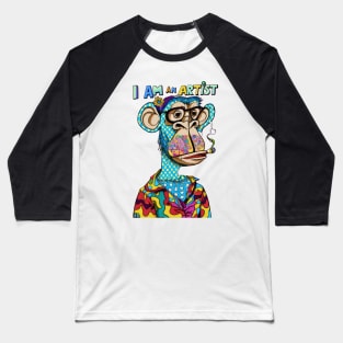 I Am An Artist Baseball T-Shirt